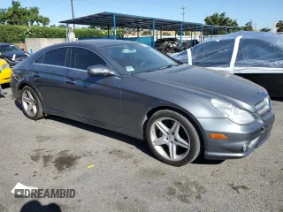 2009 Mercedes-Benz CLS-Class 5.5L with VIN WDDDJ72X69A149060, listed as a Copart auction lot 59972364 with 142,013 mi miles and Salvage Title. Bid and sale history available at carsss.com. Image 4.