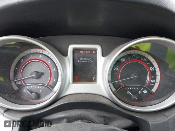 2013 Dodge Journey American Value with VIN 3C4PDCAB9DT547538, listed as a IAAI auction lot 42407702 with 152,659 mi miles and . Bid and sale history available at DreamBid. Image 7.