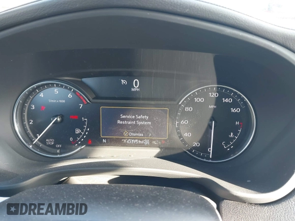 2022 Cadillac XT4 AWD Premium Luxury with VIN 1GYFZDR49NF105003, listed as a IAAI auction lot 41009382 with 43,395 mi miles and . Bid and sale history available at carsss.com. Image 7.