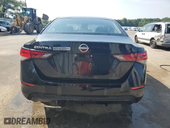 2024 Nissan Sentra S with VIN 3N1AB8BVXRY324049, listed as a Copart auction lot 59855955 with 4,509 mi miles and Salvage title. Bid and sale history available at DreamBid. Image 6.