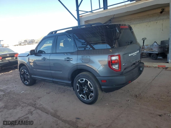 2024 Ford Bronco Sport Outer Banks with VIN 3FMCR9C65RRE67849, listed as a Copart auction lot 50233425 with 12,704 mi miles and Salvage Title. Bid and sale history available at carsss.com. Image 2.