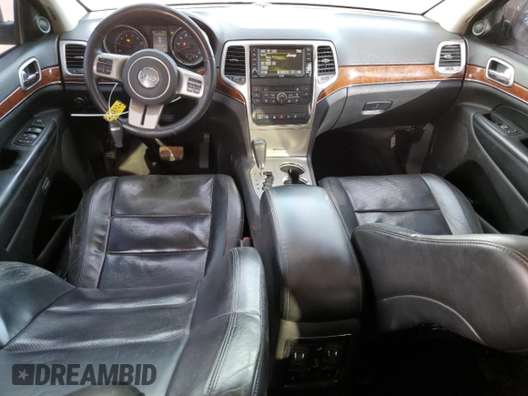 2013 Jeep Grand Cherokee Limited with VIN 1C4RJEBT9DC526785, listed as a Copart auction lot 43196255 with 134,496 mi miles and Salvage Title. Bid and sale history available at carsss.com. Image 8.