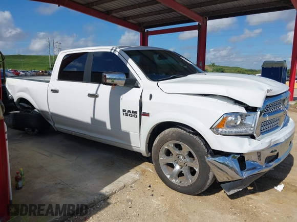 2018 Ram 1500 Laramie with VIN 1C6RR6VT1JS250301, listed as a IAAI auction lot 42736798 with 93,532 mi miles and . Bid and sale history available at DreamBid. Image 13.