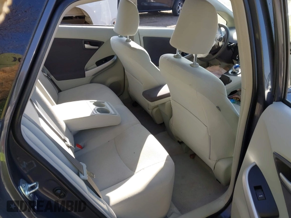 2011 Toyota Prius I with VIN JTDKN3DU4B1377629, listed as a IAAI auction lot 41994624 with 120,950 mi miles and . Bid and sale history available at DreamBid. Image 8.