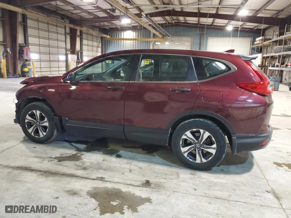 2019 Honda CR-V LX with VIN 2HKRW6H34KH226698, listed as a Copart auction lot 49835465 with 109,292 mi miles and Salvage Title. Bid and sale history available at carsss.com. Image 2.