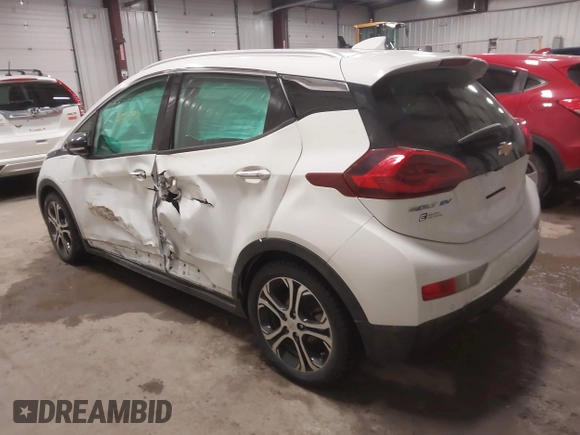 2020 Chevrolet Bolt EV Premier with VIN 1G1FZ6S03L4122065, listed as a IAAI auction lot 41528494 with 39,749 mi miles. Bid and sale history available at carsss.com. Image 3.