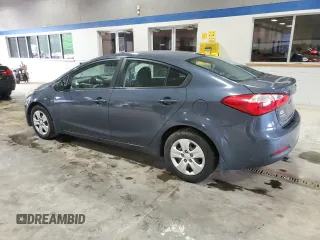 2016 Kia Forte LX with VIN KNAFK4A6XG5496451, listed as a Copart auction lot 51825655 with 200,440 mi miles and Clean Title. Bid and sale history available at carsss.com. Image 2.