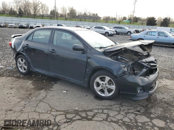 2012 Toyota Corolla L with VIN 2T1BU4EE6CC915843, listed as a Copart auction lot 46839505 with 0 mi miles and Salvage Title. Bid and sale history available at carsss.com. Image 4.