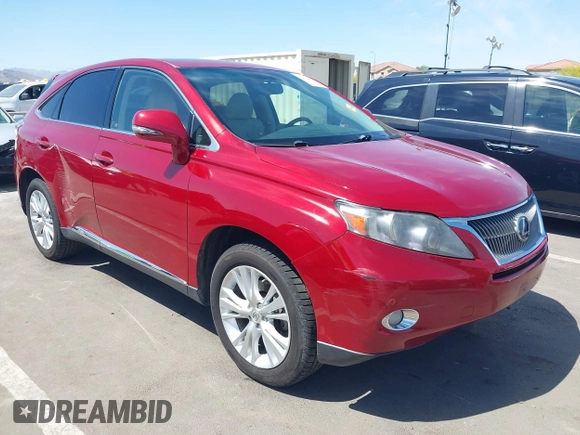 2010 Lexus RX 450h with VIN JTJZB1BA8A2003499, listed as a IAAI auction lot 42170451 with 167,806 mi miles and . Bid and sale history available at DreamBid. Image 6.