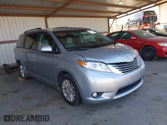 2015 Toyota Sienna XLE с VIN 5TDYK3DC9FS611086, выставлен на аукционе IAAI как лот 41970098 с пробегом 59 154 миль миль и . История ставок и продаж доступна на DreamBid. Изображение 1.