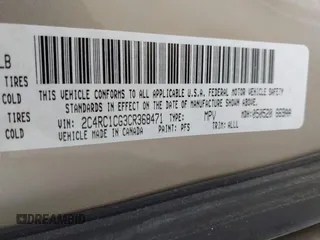 2012 Chrysler Town & Country Touring-L with VIN 2C4RC1CG3CR368471, listed as a IAAI auction lot 42045154 with 212,696 mi miles. Bid and sale history available at carsss.com. Image 9.