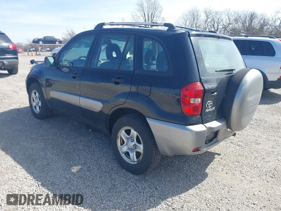 2005 Toyota RAV4 with VIN JTEHD20V450074717, listed as a IAAI auction lot 41856974 with 121,843 mi miles. Bid and sale history available at carsss.com. Image 3.
