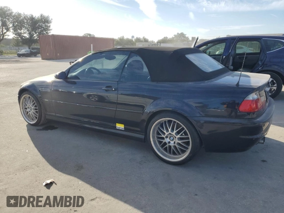 2002 BMW 3 Series M3 with VIN WBSBR93472EX22503, listed as a Copart auction lot 76178604 with 182,982 mi miles and Non Repairable. Bid and sale history available at carsss.com. Image 2.