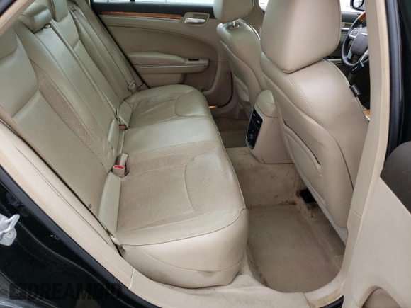 2014 Chrysler 300 with VIN 2C3CCAEG9EH380172, listed as a Copart auction lot 47121935 with 121,755 mi miles and Salvage Title. Bid and sale history available at carsss.com. Image 10.