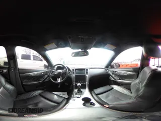 2018 Infiniti Q50 RED SPORT 400 with VIN JN1FV7AR7JM481279, listed as a IAAI auction lot 41850295 with 75,807 mi miles. Bid and sale history available at carsss.com. Image 19.
