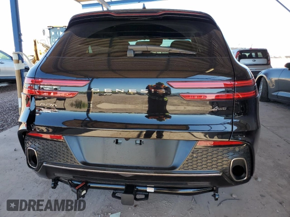 2024 Genesis GV70 2.5T with VIN 5NMMADTB8RH016074, listed as a Copart auction lot 53210695 with 4,068 mi miles and Salvage title. Bid and sale history available at DreamBid. Image 6.