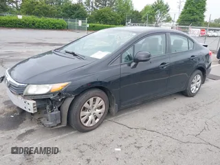 2012 Honda Civic LX with VIN 19XFB2F55CE107821, listed as a IAAI auction lot 42119926 with 172,942 mi miles and . Bid and sale history available at DreamBid. Image 17.