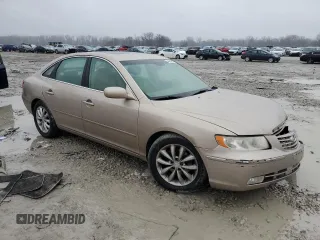 2006 Hyundai Azera SE with VIN KMHFC46F96A061818, listed as a Copart auction lot 44084205 with 83,779 mi miles and Salvage title. Bid and sale history available at DreamBid. Image 4.