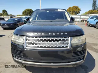 2016 Land Rover Range Rover HSE with VIN SALGS2PF4GA287533, listed as a Copart auction lot 47615005 with 69,081 mi miles and Salvage title. Bid and sale history available at DreamBid. Image 5.