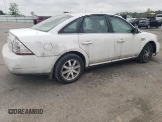 2008 Ford Taurus SEL with VIN 1FAHP27W98G120229, listed as a Copart auction lot 50660525 with 0 mi miles and Clean Title. Bid and sale history available at carsss.com. Image 3.