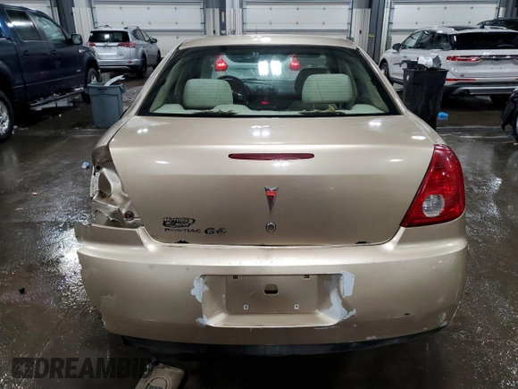 2007 Pontiac G6 G6 with VIN 1G2ZG58B274200679, listed as a Copart auction lot 45236795 with 204,700 mi miles and Salvage title. Bid and sale history available at DreamBid. Image 6.