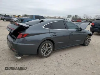 2023 Hyundai Sonata SEL with VIN KMHL64JA1PA279873, listed as a Copart auction lot 46593295 with 56,390 mi miles and Non Repairable. Bid and sale history available at DreamBid. Image 3.