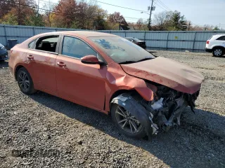 2023 Kia Forte LXS with VIN 3KPF24AD7PE606314, listed as a Copart auction lot 77562454 with 21,250 mi miles and Salvage Title. Bid and sale history available at carsss.com. Image 4.