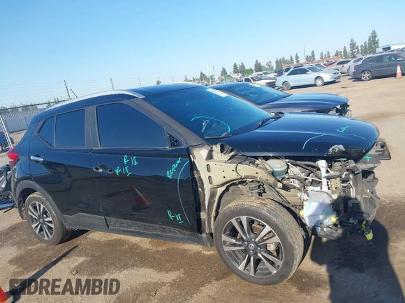 2019 Nissan Kicks S with VIN 3N1CP5CU5KL506114, listed as a IAAI auction lot 41999927 with 80,576 mi miles and . Bid and sale history available at carsss.com. Image 14.