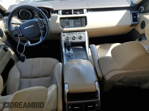 2014 Land Rover Range Rover Sport SE with VIN SALWG2WF6EA377570, listed as a Copart auction lot 53353555 with 96,624 mi miles and Salvage title. Bid and sale history available at DreamBid. Image 8.
