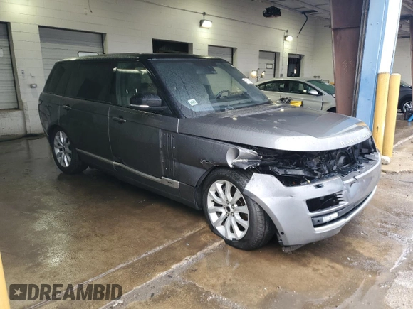 2016 Land Rover Range Rover Supercharged with VIN SALGS3EF1GA244616, listed as a Copart auction lot 47232395 with 115,431 mi miles and Salvage Title. Bid and sale history available at carsss.com. Image 4.