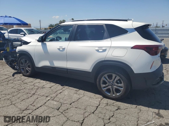 2023 Kia Seltos S with VIN KNDEU2AA9P7432889, listed as a Copart auction lot 56250285 with 25,074 mi miles and Salvage title. Bid and sale history available at DreamBid. Image 2.