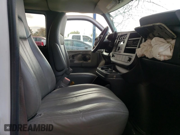 2012 Chevrolet Express Passenger 1LS with VIN 1GAZGZFA0C1194298, listed as a Copart auction lot 78395734 with 134,333 mi miles and Salvage title. Bid and sale history available at DreamBid. Image 7.