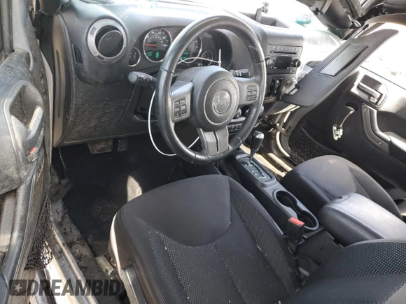2016 Jeep Wrangler Unlimited Sport with VIN 1C4BJWDG1GL146772, listed as a Copart auction lot 49782385 with 87,286 mi miles and Salvage Title. Bid and sale history available at DreamBid. Image 8.