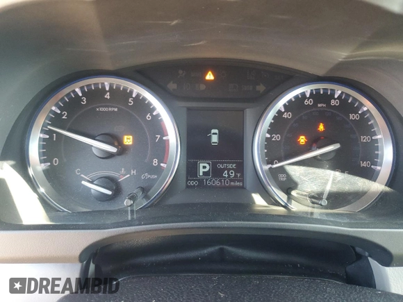 2014 Toyota Highlander LE z VIN 5TDBKRFH2ES070222, wystawiony jako Copart lot #52107425 z przebiegiem 160 610 mil mil oraz Szkoda całkowita • Salvage title. Historia ofert i sprzedaży dostępna na DreamBid. Obrazek 9.