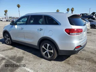 2018 Kia Sorento EX with VIN 5XYPH4A53JG385140, listed as a Copart auction lot 63948095 with 186,391 mi miles and Salvage title. Bid and sale history available at DreamBid. Image 2.