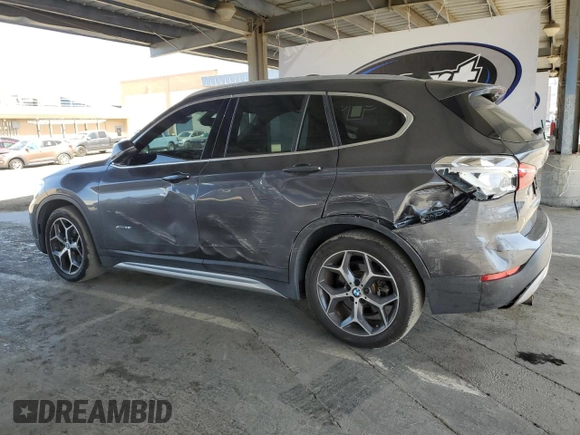 2016 BMW X1 xDrive28i with VIN WBXHT3Z38G4A49061, listed as a Copart auction lot 54010455 with 120,875 mi miles and Salvage Title. Bid and sale history available at DreamBid. Image 2.