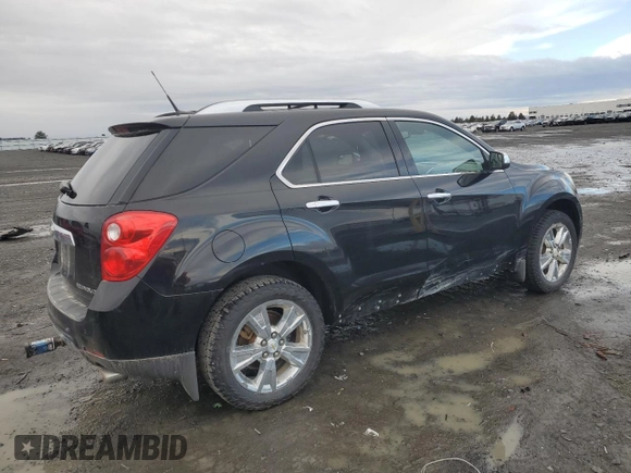 2013 Chevrolet Equinox LTZ with VIN 2GNFLGE33D6138309, listed as a Copart auction lot 45995835 with 129,503 mi miles and Salvage Title. Bid and sale history available at DreamBid. Image 3.