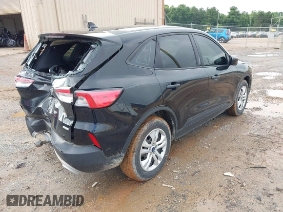 2020 Ford Escape S with VIN 1FMCU0F65LUA21111, listed as a IAAI auction lot 42371480 with 60,988 mi miles and . Bid and sale history available at DreamBid. Image 4.