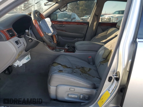 2004 Lexus LS 430 with VIN JTHBN36F240135489, listed as a Copart auction lot 41916125 with Not Provided miles and Salvage Title. Bid and sale history available at DreamBid. Image 7.