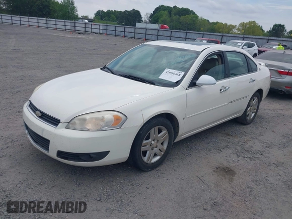 2007 Chevrolet Impala LTZ with VIN 2G1WU58R179210484, listed as a IAAI auction lot 42004368 with 153,837 mi miles and . Bid and sale history available at DreamBid. Image 2.