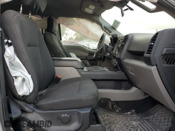 2020 Ford F-150 XL with VIN 1FTEW1EP0LKF37251, listed as a Copart auction lot 85725414 with 254,871 mi miles and Salvage Title. Bid and sale history available at carsss.com. Image 7.