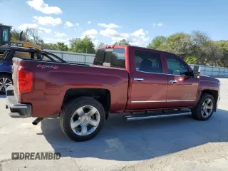 2017 Chevrolet Silverado 1500 LTZ with VIN 3GCUKSEJ6HG207508, listed as a Copart auction lot 80195854 with 131,140 mi miles and Salvage Title. Bid and sale history available at DreamBid. Image 3.