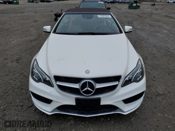 2016 Mercedes-Benz E 400 with VIN WDDKK6FF5GF331834, listed as a Copart auction lot 78031364 with 34,416 mi miles and Salvage Title. Bid and sale history available at DreamBid. Image 5.