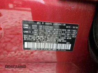 2019 Subaru Ascent Premium with VIN 4S4WMAFD2K3432570, listed as a Copart auction lot 57872895 with 44,939 mi miles and Salvage title. Bid and sale history available at DreamBid. Image 12.