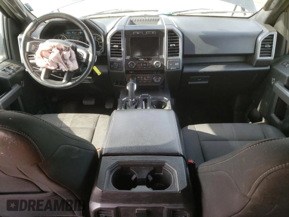 2017 Ford F-150 XL with VIN 1FTEW1EG8HFC84714, listed as a Copart auction lot 44227695 with 147,441 mi miles and Salvage Title. Bid and sale history available at carsss.com. Image 8.