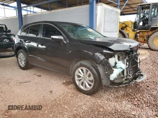 2016 Acura RDX Technology with VIN 5J8TB3H50GL010028, listed as a Copart auction lot 48180405 with 121,736 mi miles and Salvage Title. Bid and sale history available at DreamBid. Image 4.
