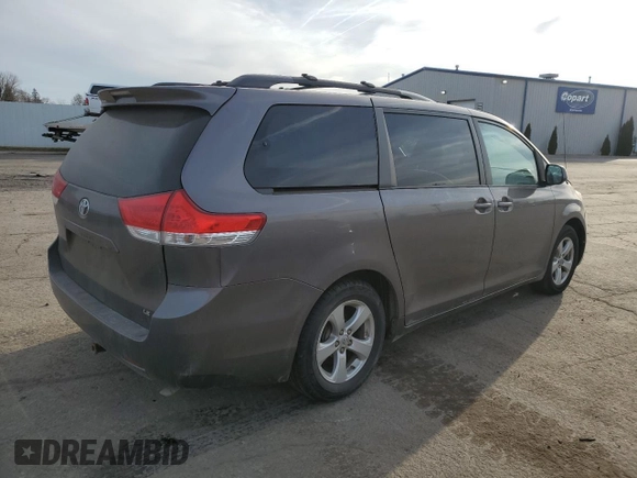 2014 Toyota Sienna LE AAS with VIN 5TDKK3DCXES421821, listed as a Copart auction lot 43223295 with 163,575 mi miles and Non Repairable. Bid and sale history available at carsss.com. Image 3.