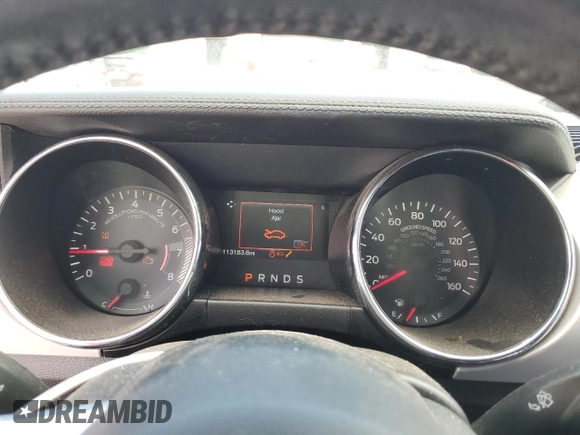 2016 Ford Mustang EcoBoost Premium z VIN 1FATP8UH2G5295645, wystawiony jako Copart lot #56110005 z przebiegiem 113 183 mil mil oraz Szkoda całkowita • Salvage title. Historia ofert i sprzedaży dostępna na DreamBid. Obrazek 9.