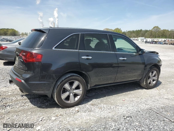 2013 Acura MDX with VIN 2HNYD2H26DH516870, listed as a Copart auction lot 50771725 with 90,671 mi miles and Salvage Title. Bid and sale history available at carsss.com. Image 3.