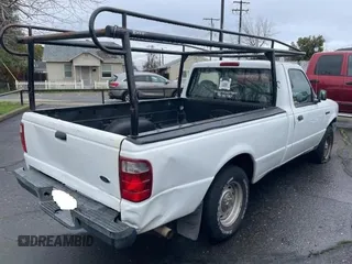 2004 Ford Ranger XL with VIN 1FTYR10U64PA75185, listed as a Copart auction lot 46357545 with 192,600 mi miles and Clean Title. Bid and sale history available at DreamBid. Image 4.